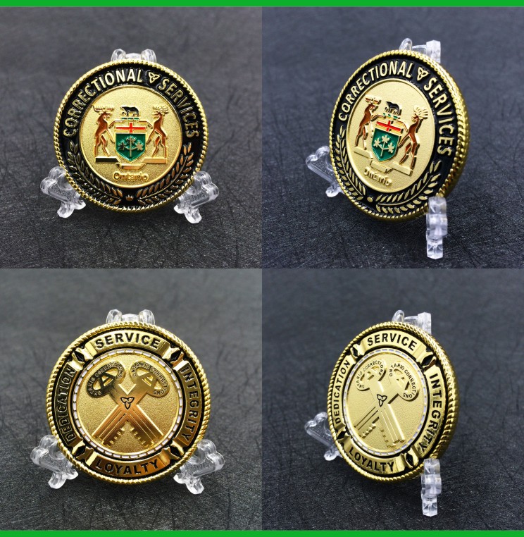 CORRECTIONAL SERVICES CHALLENGE COINS 1