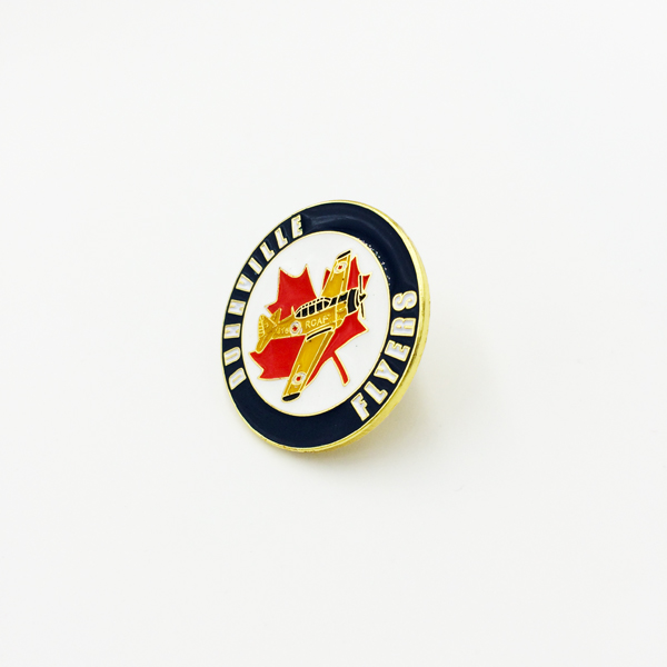dunnville flyers lapel pin dunnville flyers lapel pin