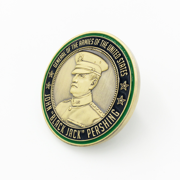 john black jack pershing challenge coin john black jack pershing challenge coin