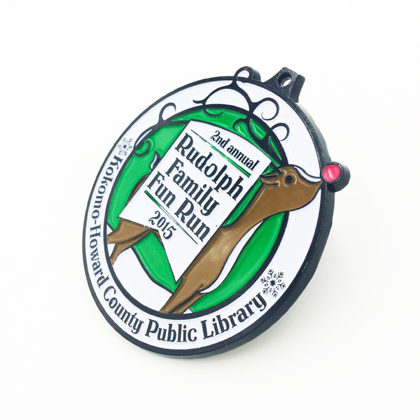 rudolph family fun run 2015 black medals rudolph family fun run 2015 black medals