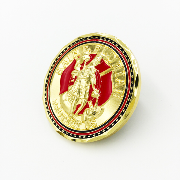 saint florian protect us challenge coin saint florian protect us challenge coin